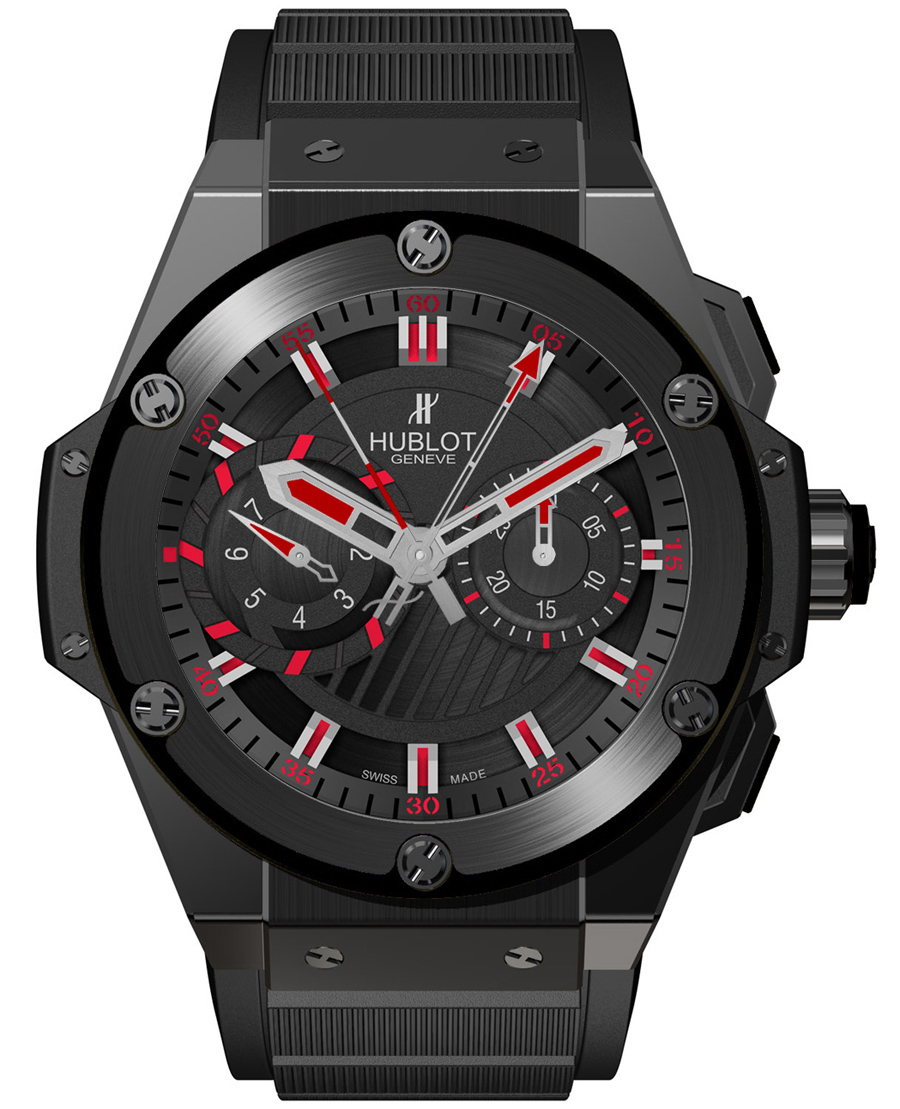 replica Hublot 715.CI.1123.RX KING POWER FOUDROYANTE BLACK MAGIC Limited watches review